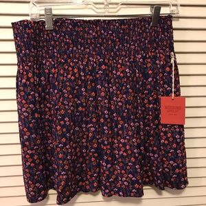 flowery skirt